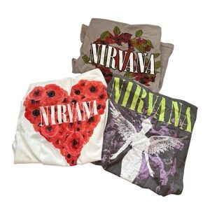 Nirvana NWOT T-Shirt Bundle‎ M/L